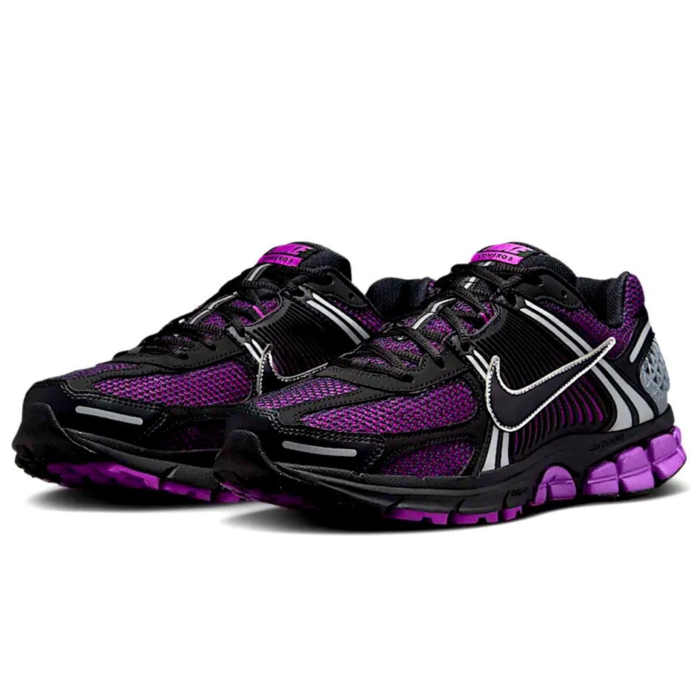 💜 NIKE ZOOM VOMERO 5 VIVID PURPLE 💜 - Picture 2 of 5